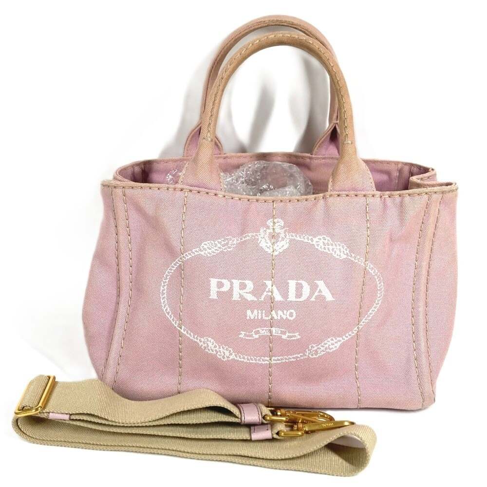 Prada Canapa Convertible Tote Canvas #316302P50B
